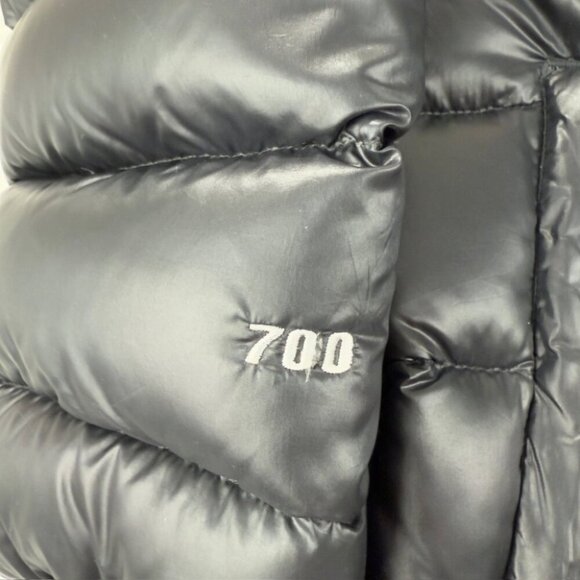 The North Face Women's Size Medium 700 Down Fill Nuptse Black Puffer Jacket - Picture 6 of 16